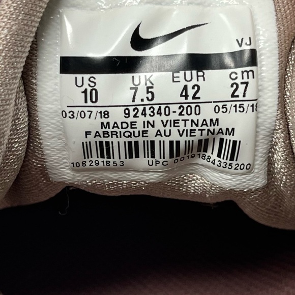 Nike Flex Trainer 8 Shoes‎ Womens 10 Pink Smokey Mauve 924340-200 Running Shoes - Picture 11 of 12